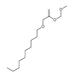 1-[2-(methoxymethoxy)prop-2-enoxy]decane Structure