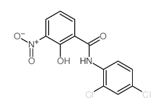 Benzamide, N-(2,4-dichlorophenyl)-2-hydroxy-3-nitro- picture