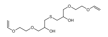 1-(2-ethenoxyethoxy)-3-[3-(2-ethenoxyethoxy)-2-hydroxypropyl]sulfanylpropan-2-ol结构式