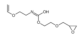 2-(oxiran-2-ylmethoxy)ethyl N-(2-ethenoxyethyl)carbamate Structure