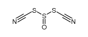 thionyl thiocyanate Structure