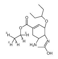 Oseltamivir-d5 Structure