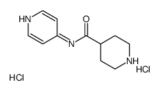 N-(4-Pyridinyl)-4-piperidinecarboxamide dihydrochloride Structure