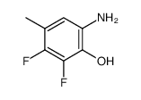 2,3-difluoro-4-methyl-6-aminophenol Structure