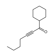 1-cyclohexylhept-2-yn-1-one结构式
