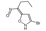 3-bromo-5-(1-nitrosobutylidene)-2H-1,2-oxazole Structure
