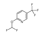 2-Difluoromethoxy-5-(trifluoromethyl)pyridine Structure