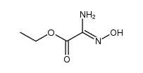 (E)-2-氨基-2-羟基亚胺基)乙酸乙酯结构式