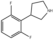 3-(2,6-difluorophenyl)pyrrolidine Structure