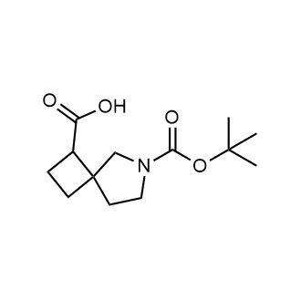 6-(tert-Butoxycarbonyl)-6-azaspiro[3.4]octane-1-carboxylic acid Structure