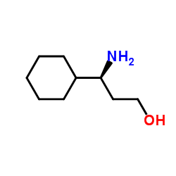 (γS)-γ-Aminocyclohexanepropanol structure