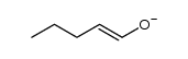 pent-1-en-1-olate Structure