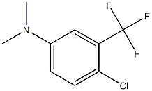 (4-Chloro-3-trifluoromethyl-phenyl)-dimethyl-amine结构式