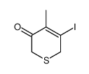 3-iodo-4-methyl-2H-thiopyran-5-one结构式