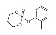 2-(2-methylphenoxy)-1,3,2λ5-dioxaphosphinane 2-oxide Structure