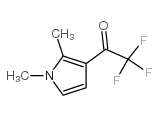 Ethanone, 1-(1,2-dimethyl-1H-pyrrol-3-yl)-2,2,2-trifluoro- (9CI)结构式