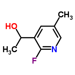 1-(2-Fluoro-5-methylpyridin-3-yl)ethan-1-ol Structure