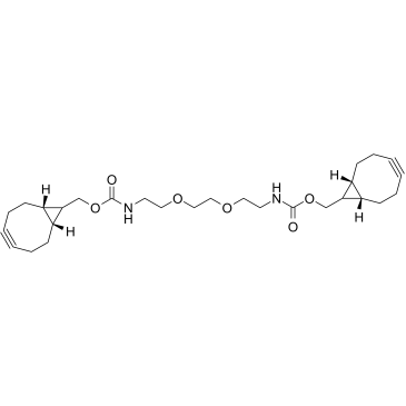 bis-PEG2-endo-BCN结构式