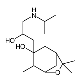 3-[2-hydroxy-3-(propan-2-ylamino)propyl]-4,7,7-trimethyl-6-oxabicyclo[3.2.1]octan-3-ol Structure