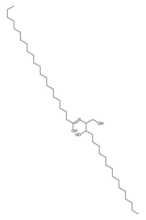 N-(1,3-dihydroxyoctadecan-2-yl)docosanamide结构式