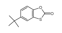 5-tert-butyl-benzo[1,3]oxathiol-2-one结构式