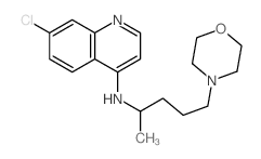 4-Quinolinamine,7-chloro-N-[1-methyl-4-(4-morpholinyl)butyl]- picture