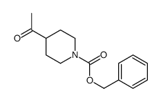 4-乙酰基哌啶-1-羧酸苄酯结构式