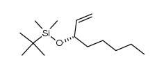 (S)-tert-butyl-dimethyl(oct-1-en-3-yloxy)silane Structure