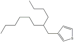 3-(2-Butyloctyl)thiophene structure