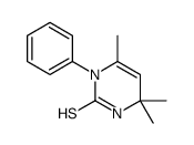 4,6,6-trimethyl-3-phenyl-1H-pyrimidine-2-thione Structure