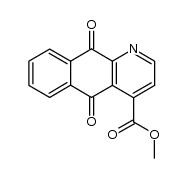 4-methoxycarbonyl-5,10-benzo[g]quinolinequinone Structure