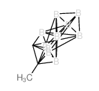 1,2-Dicarbadodecaborane(12),1-methyl- structure