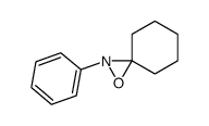 Cyclohexane-1 spiro-3'-(phenyl-2' oxaziridine)结构式