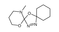 5-methyl-1,7-dioxa-5,14,15-triazadispiro[5.1.58.26]pentadec-14-ene Structure