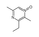 Pyrazine, 3-ethyl-2,5-dimethyl-, 1-oxide (9CI) picture