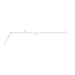 ISOSTEARYL RICINOLEAMIDOPROPYL BETAINATE CHLORIDE Structure