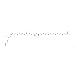 ISOSTEARYL RICINOLEAMIDOPROPYL BETAINATE CHLORIDE structure