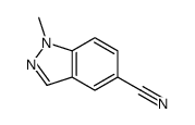 1-METHYL-1H-INDAZOLE-5-CARBONITRILE structure