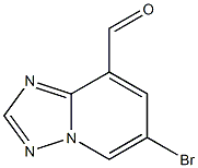 6-Bromo-[1,2,4]triazolo[1,5-a]pyridine-8-carbaldehyde结构式