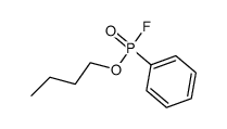 Phenylphosphonsaeure-n-butylesterfluorid结构式