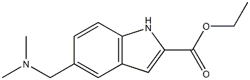 ethyl 5-((dimethylamino)methyl)-1H-indole-2-carboxylate Structure