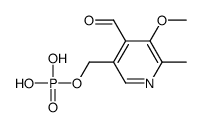 3'-O-methylpyridoxal 5'-phosphate结构式