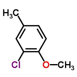 3-氯-4-甲氧基甲苯结构式