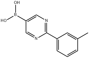 (2-(m-tolyl)pyrimidin-5-yl)boronic acid图片