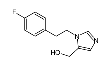 [3-[2-(4-fluorophenyl)ethyl]imidazol-4-yl]methanol Structure