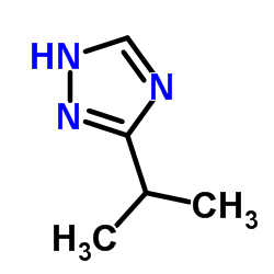 3-异丙基-2H-1,2,4-三唑结构式