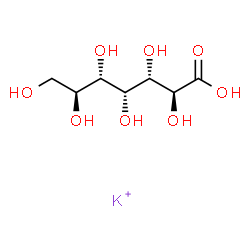 (2xi)-D-gluco-heptonic acid, potassium salt Structure