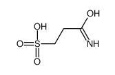 3-amino-3-oxopropane-1-sulfonic acid Structure