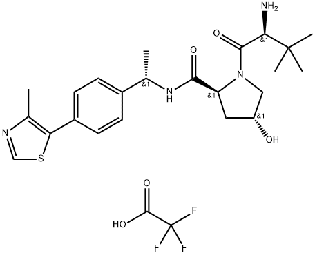 (S,R,S)-AHPC-Me TFA结构式