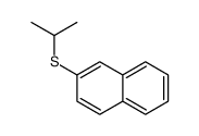 2-propan-2-ylsulfanylnaphthalene结构式
